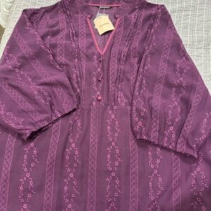 BloomChic Plum Textured Dress